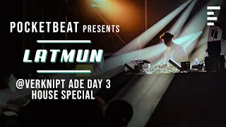 Tech house mix by Latmun at Verknipt ADE Special Day 3 | Tracklist included | Live recording