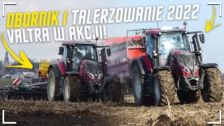 🔥Pracę połowę w barwach czerwieni🔴 Obornik i talerzowanie 2022😀Nowe nabytki w akcji 😜Valtra t175