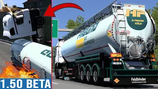 ETS2 1.50 BETA ★ Schwerer LKW Unfall in der Schweiz [2687] EURO TRUCK SIMULATOR 2