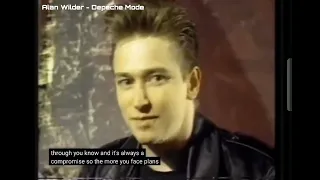 Alan Wilder Depeche Mode Interview 1990