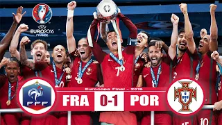 PORTUGAL CONQUISTA A EUROCOPA | França 0 x 1 Portugal Final EURO 2016 Melhores momentos