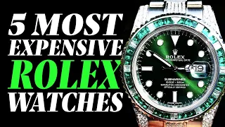 Top 5 Most Expensive Rolex Watches 2024