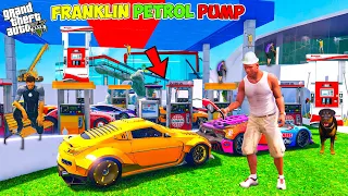 Franklin Opening & Upgrading His Petrol Pump Near His House GTA 5 ! | GTA 5 AVENGERS