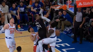 Norman Powell throws down most insane poster dunk on Julius Randle