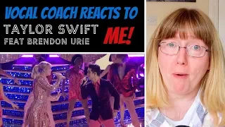 Vocal Coach Reacts to Taylor Swift - ME! ft. Brendon Urie LIVE - The Voice 2019