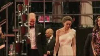 More footage of Duke and Duchess of Cambridge arriving at BAFTAs