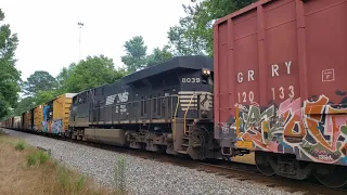 NS108 in Emergency due to a broken knuckle just south of Steele, AL on 6/12/2021.
