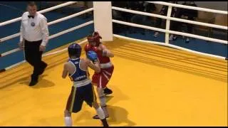 E. Korženevski vs. O. Juškevičius (44 kg). 2012 year Z. Katilius international boxing tournament