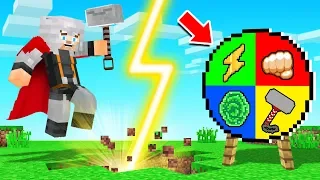 Unlocking THOR’S Most Elite SUPER POWERS! (Minecraft)