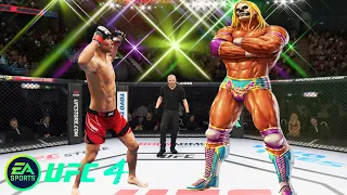 UFC4 Doo Ho Choi vs Chicano Wrestler EA Sports UFC 4 PS5