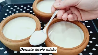 DOMAĆE KISELO MLEKO- ZAŠTITNIK CELOG ORGANIZMA najzdravija mlečna namirnica