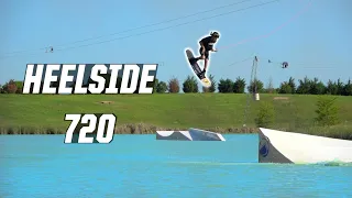 HEEL SIDE 720 - HOW TO - WAKEBOARDING - HEELSIDE