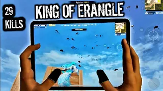 KING OF ERANGLE IS BACK | 29 KILSS SOLO | IPAD PRO M1 CHIP 90FPS PUBG HANDCAM