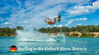 River Surfing in Bavaria | River Surfing in English Garden | Surfing in Eisbach River