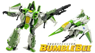 Transformers Studio Series Voyager Class THRUST Bumblebee Movie Review