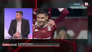 Fotbal Show. Moldovan şi Baciu critică arbitrajul de la Rapid - Oţelul: „Au dat 45% Rapidului”😁