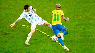 O dia que Neymar HUMILHOU Messi e a Argentina - Neymar x Messi