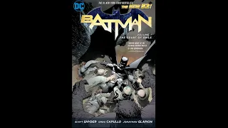 Batman motion comic | new 52 issue #1 | audio comic | The court of owls |