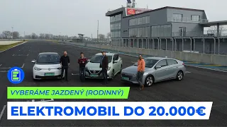 Vyberáme jazdený, rodinný elektromobil do 20.000€.