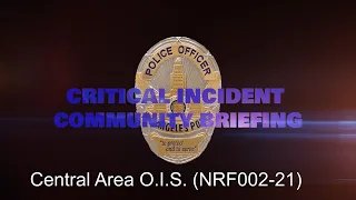 Central Area OIS 1/21/21 (NRF002-21)
