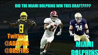 Did the Miami Dolphins REALLY win this draft?