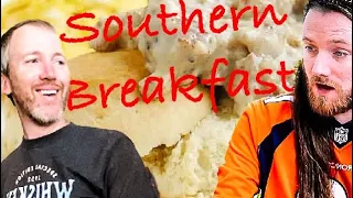 Irish Try Southern Biscuits & Gravy For The First Time