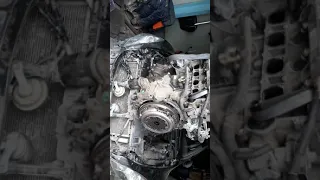 Вынул мотор снял коробку! Мазда 6 gh 1.8L свап! На 2.5L.