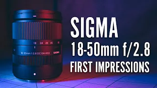Sigma 18-50mm f/2.8 Contemporary Zoom Lens for Fujifilm First Impressions Lens Review