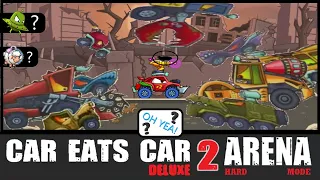 The END is near! MANY COMBOS! | Car Eats Car 2 | ARENA MODE