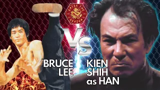 Bruce Lee Vs Han, The Final Boss fight in Enter the Dragon