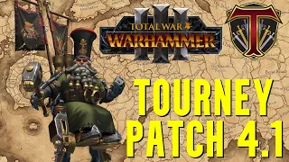 Patch 4.1 Single Faction Tournament | RISE MAINS, RISE! Total War Warhammer 3 Multiplayer