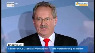 LTW Bayern: Reaktion des SPD-Spitzenkandidaten Christian Ude am 15.09.2013