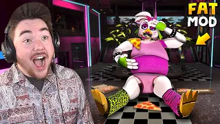 CHICA IS FAT MOD!!! | Five Nights at Freddy’s: Security Breach (Mods)