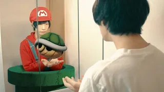 WTF!? My mirror reflection is MARIO?! | MARIO In Real Life | RATE
