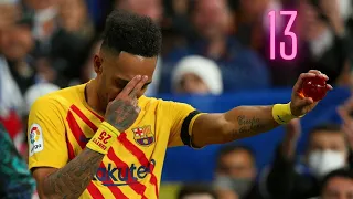 Pierre-Emerick Aubameyang - All 13 goals for FC Barcelona (2021/22) with commentary