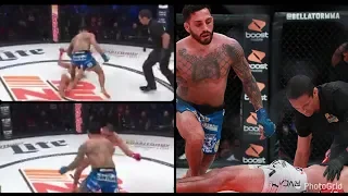 Twitter reacts to Henry Corrales' stunning, brutal KO of Aaron Pico at Bellator 214