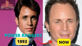 CAST BEFORE and NOW POWER RANGERS Mighty Morphin [1993-2022] Power Rangers 30 YEARS after