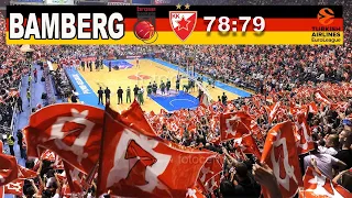 DELIJE u transu u Bambergu pevaju o Kosmetu | Euroleague 16/17 |