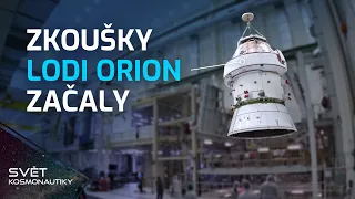 Loď Orion míří na testy, dva rekordy SpaceX a příprava evropské radarové družice