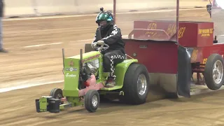 Powerhouse Twin 5000 Stroker Crank Garden Tractors Classes 1 & 2 At Keystone Natls.