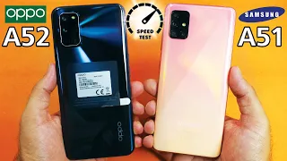 Oppo A52 vs Samsung Galaxy A51 - Speed Test!