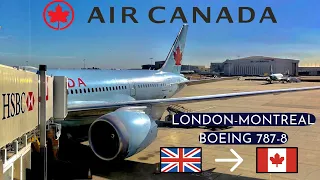 Air Canada Boeing 787-8 | LHR-YUL | Economy