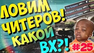 CS:GO - ЛОВИМ ЧИТЕРОВ! #25 КАКОЙ ВХ ?!