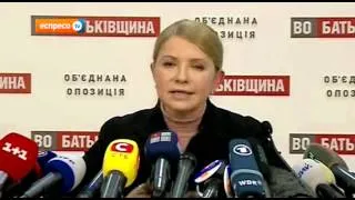 Тимошенко: План повернення Криму