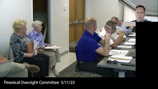 Financial Oversight Committee Meeting 5/11/23