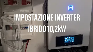 CONFIGURAZIONI INVERTER 10,2kW