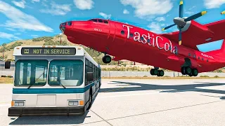 Airplane Crashes #9 - BeamNG DRIVE | SmashChan