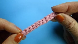 Шнурок крючком Crochet cord
