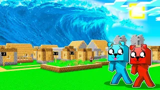 🌊 Ogromne TSUNAMI w Minecraft