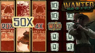 I GOT THIS MASSIVE SET UP on THE MOST VOLATILE SLOT WANTED DEAD or WILD (INSANE WIN)